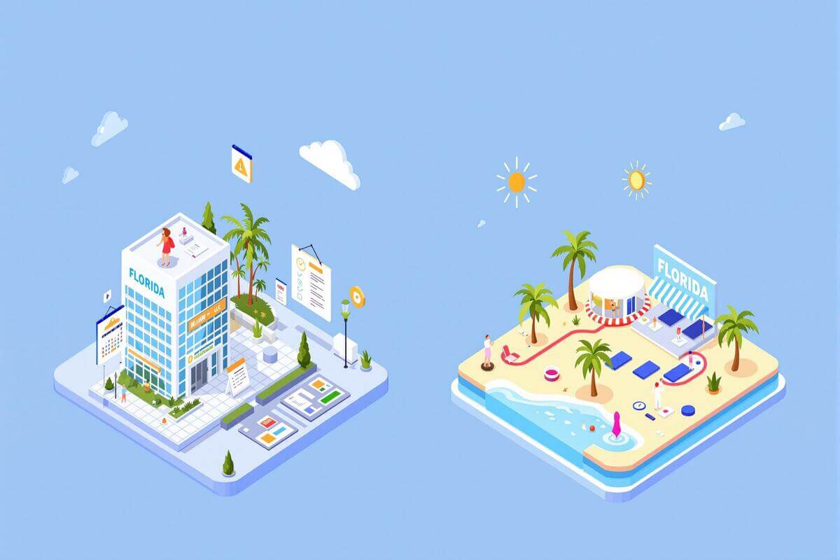 Plazos fiscales de LLC: Delaware vs. Florida