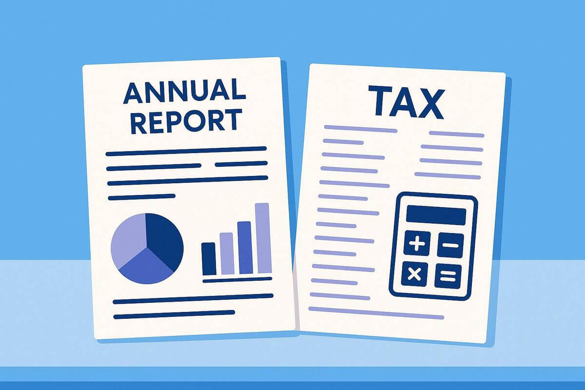 Informe Anual vs. Declaración de Impuestos: Diferencias