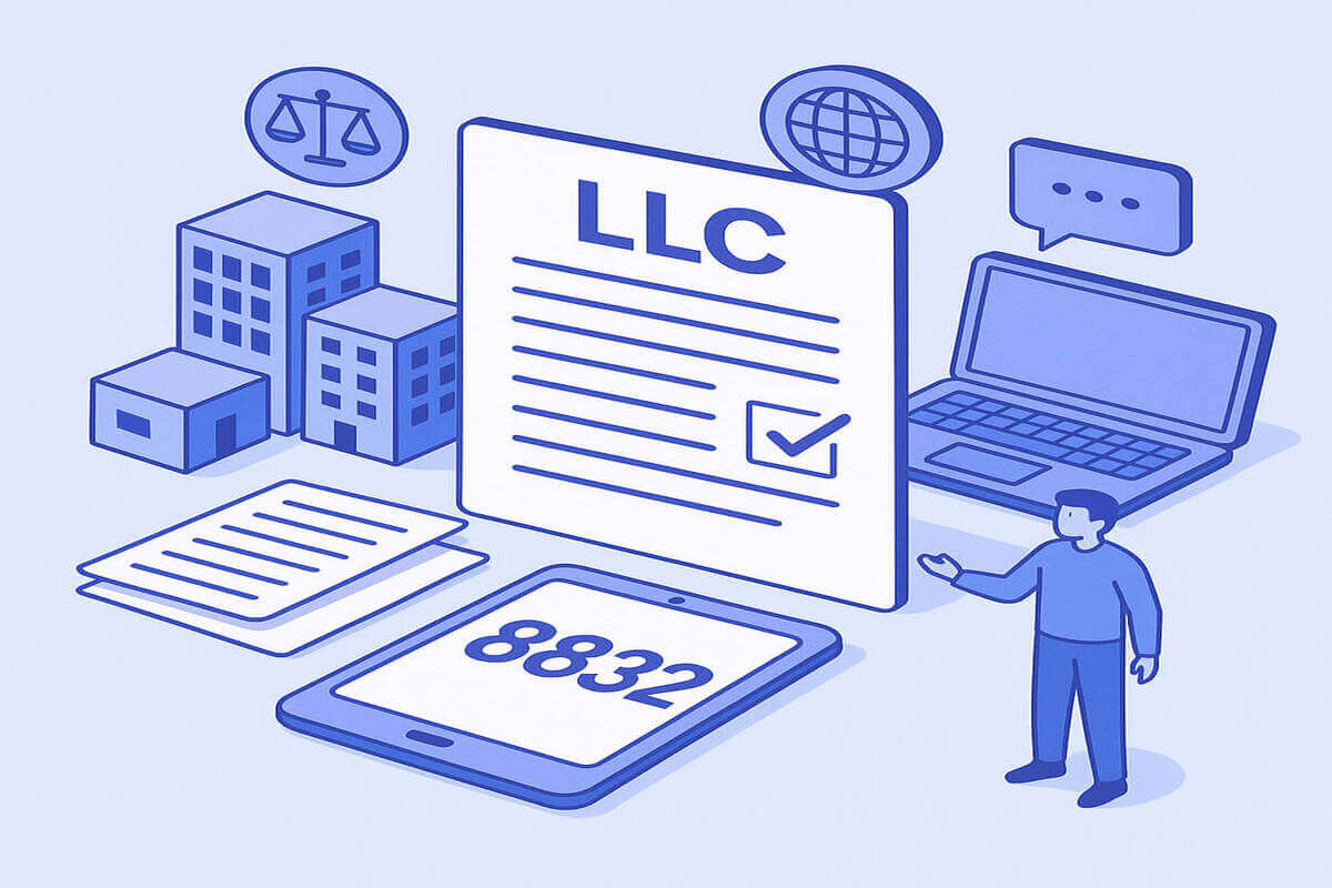 Formulario 8832 para LLC en EE.UU.: Guía Completa para Elegir tu Clasificación Fiscal