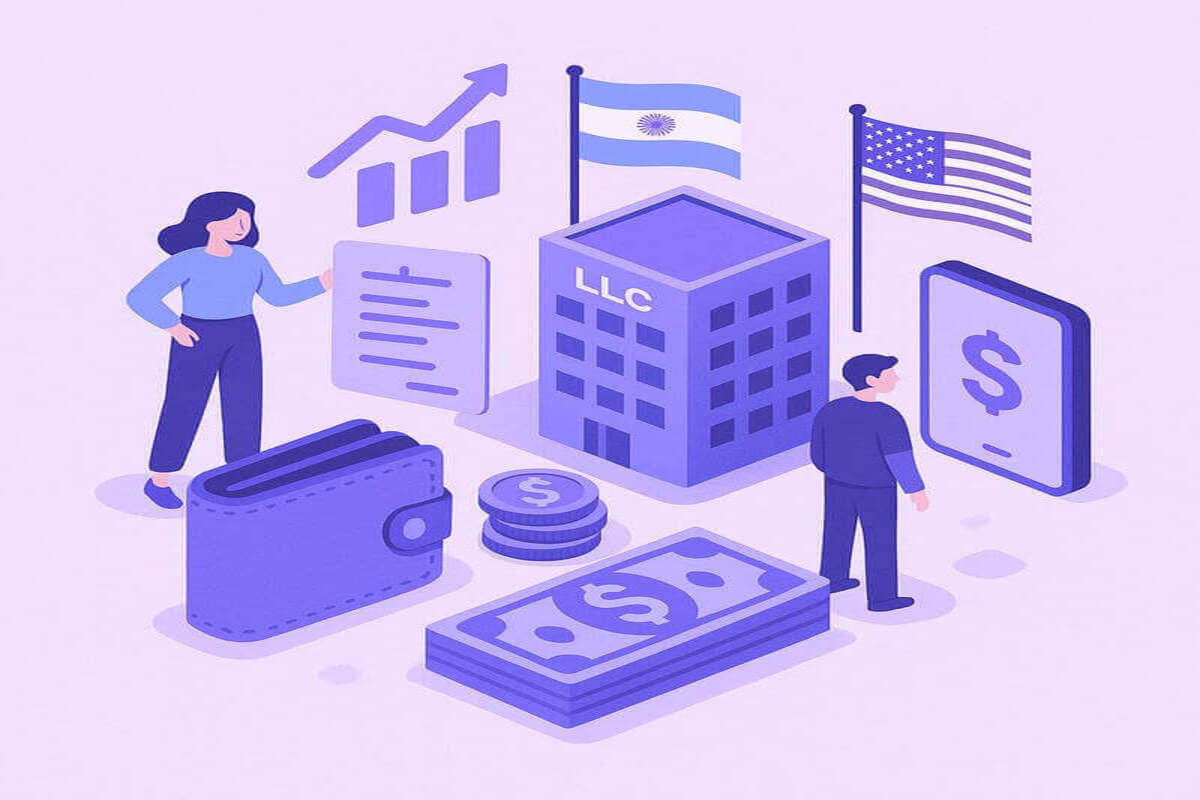 Cómo facturar y cobrar en dólares con una LLC en EE. UU. operando desde Argentina