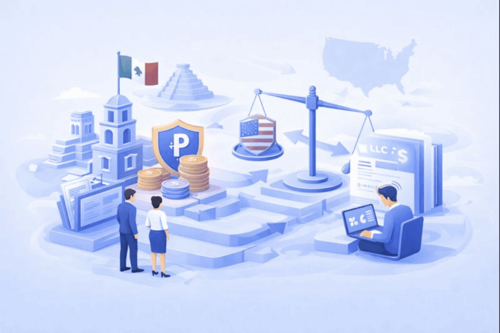 Obligaciones fiscales en México para dueños de una LLC en Estados Unidos