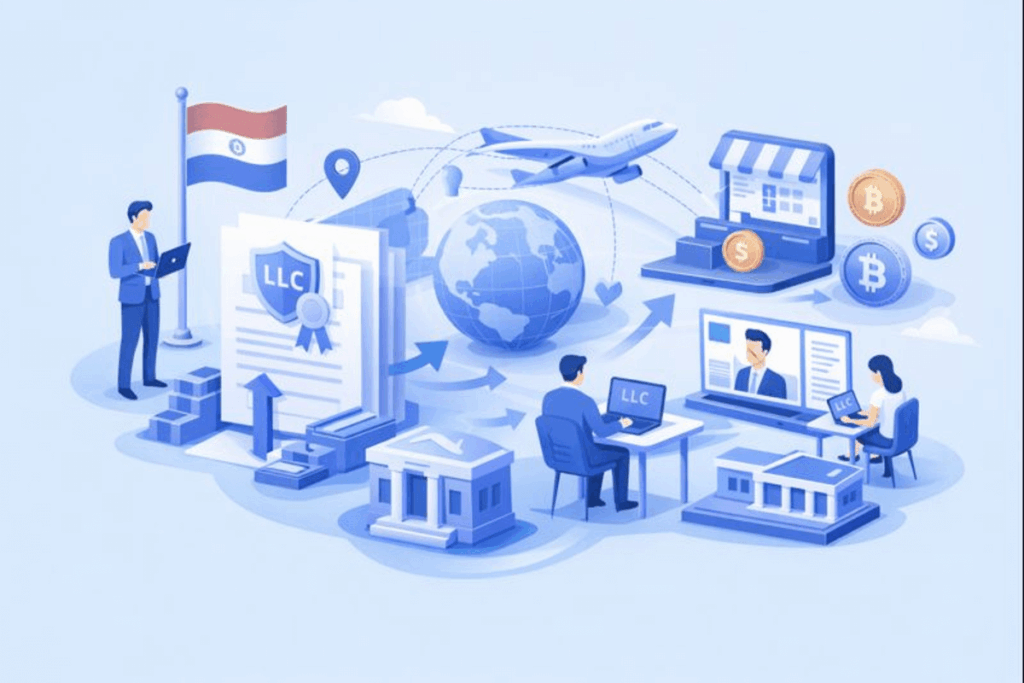 Abrir LLC desde Paraguay para operar online en Estados Unidos sin depender del mercado local
