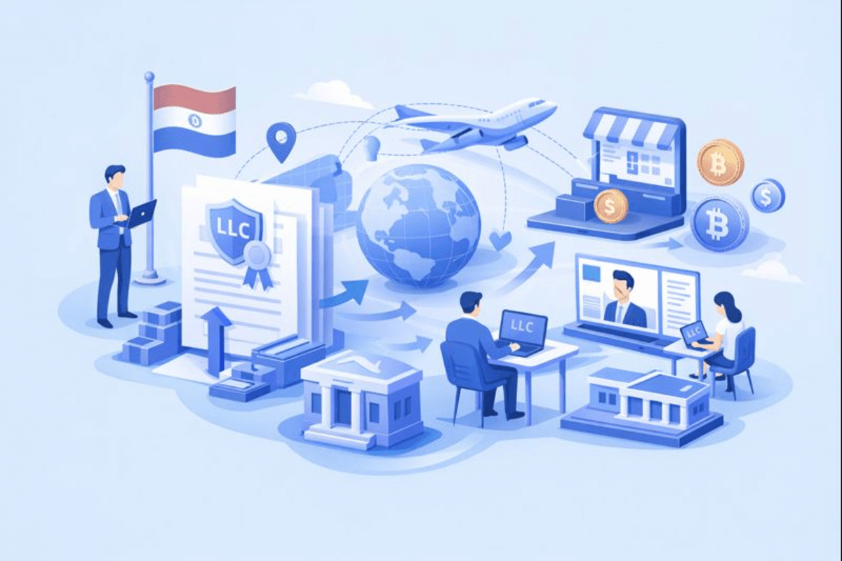 Abrir LLC desde Paraguay: Guía definitiva para operar online sin depender del mercado paraguayo