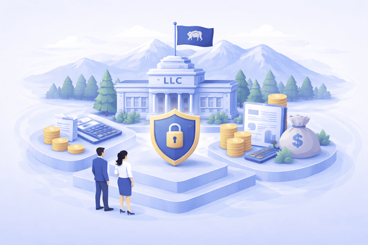 LLC Wyoming: costos de formación, nivel de privacidad y reglas fiscales para emprendedores extranjeros