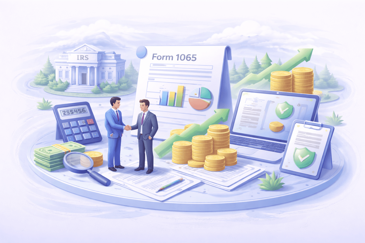 Tratamiento fiscal de ingresos en el Formulario 1065