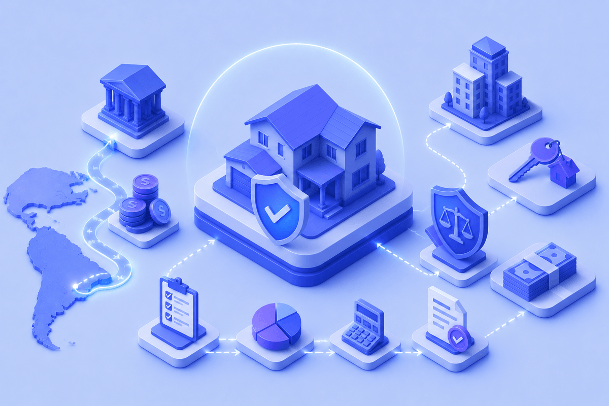 LLC para inversión inmobiliaria en EE.UU. desde Latinoamérica: estructura, impuestos y protección legal