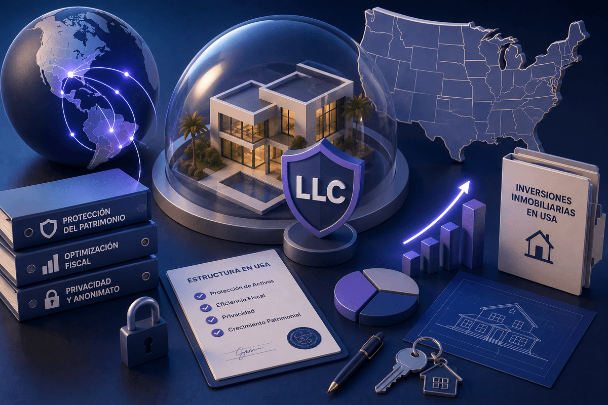 Ventajas de estructurar tus inversiones inmobiliarias en USA desde el exterior: patrimonio, impuestos y privacidad
